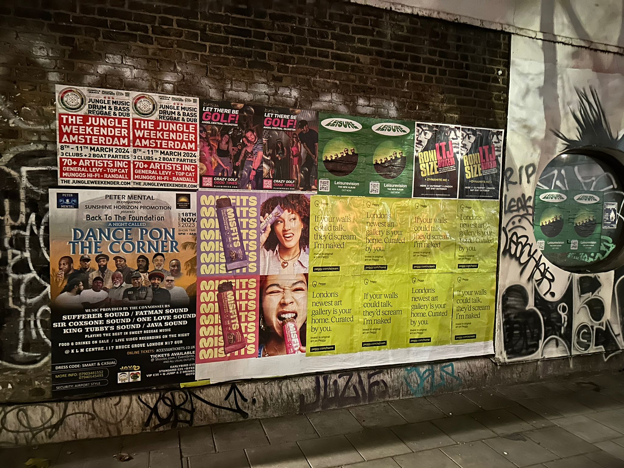 Wild poster Advertising in London UK